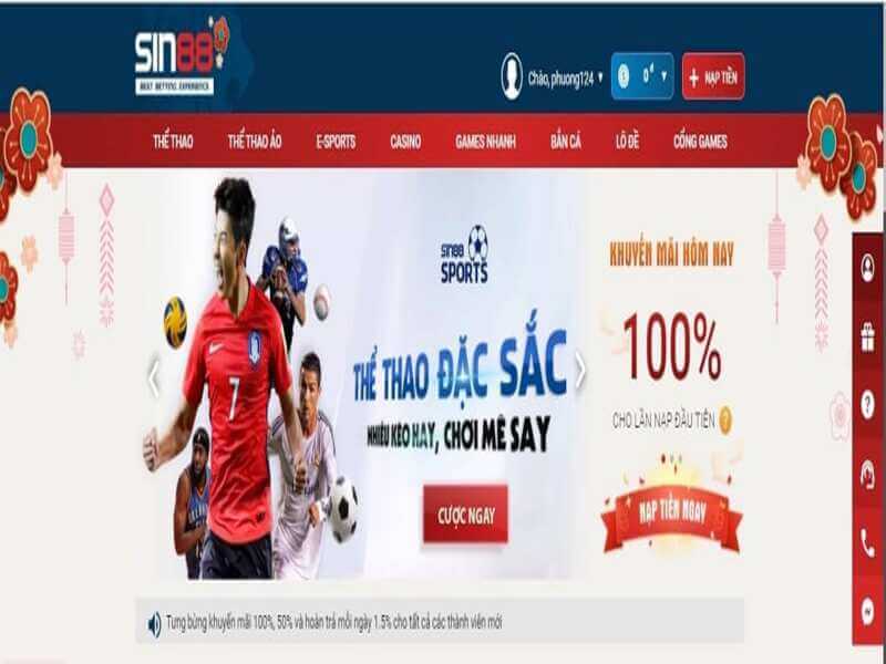 Nha cai Sin88 tang tien mien phi cho nguoi choi 5 - nhà cái tặng 200k miễn phí 2022