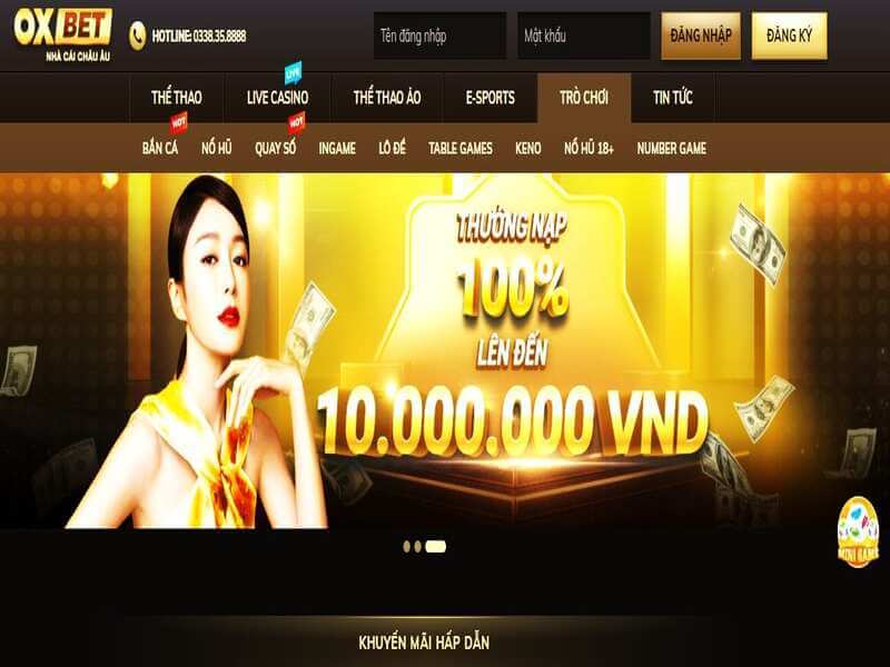 Nha cai tang 100k cho nguoi choi khong the bo qua Oxbet 5 - nhà cái tặng 100k