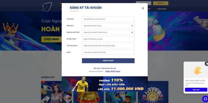 Hướng dẫn đăng ký Sky88