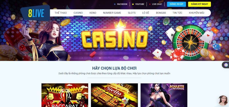 Những sản phẩm cá cược siêu đỉnh tại 8Live