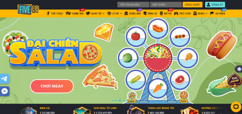 Five88 sân chơi uy tín với chất lượng hàng đầu Châu Á