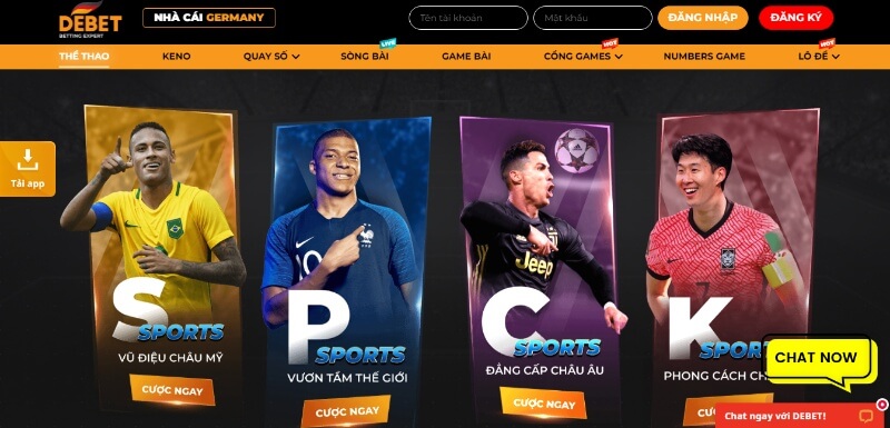 Debet có những sản phẩm hấp dẫn gì?