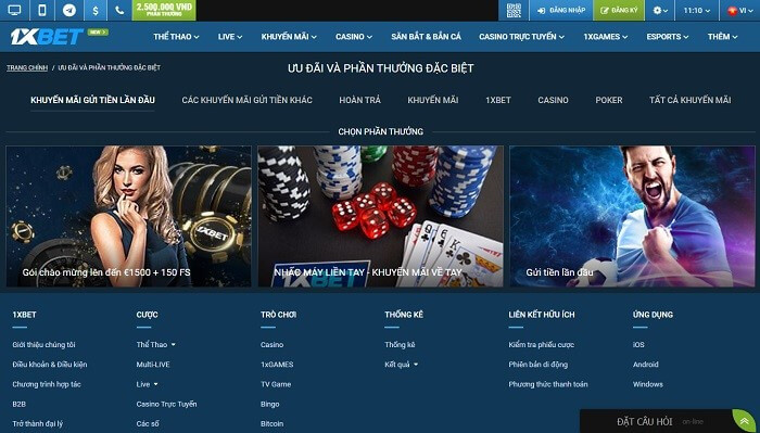 Đánh giá chi tiết nhà cái 1Xbet