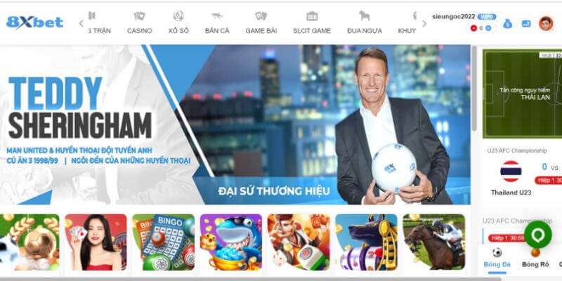 Đánh giá uy tín của nhà cái 8Xbet
