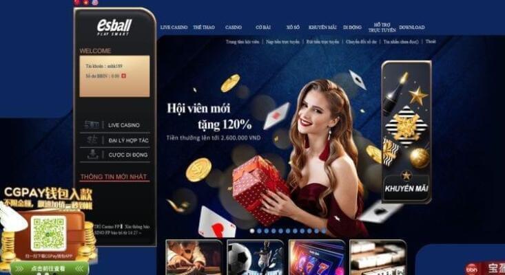 Review nhà cái Esball – Nhà cái uy tín top đầu thị trường