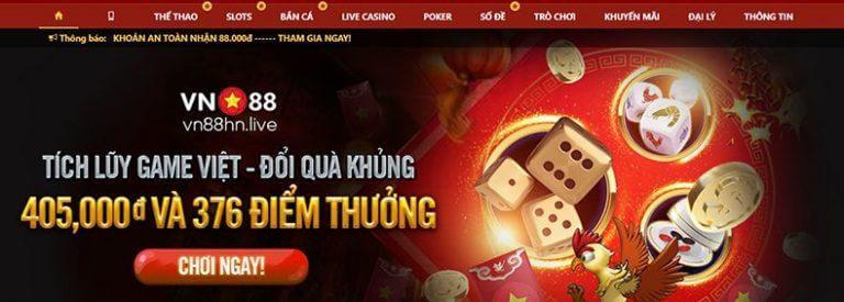 Tìm hiểu nhà cái VN88 – Nhà cái uy tín dành cho cược thủ Việt