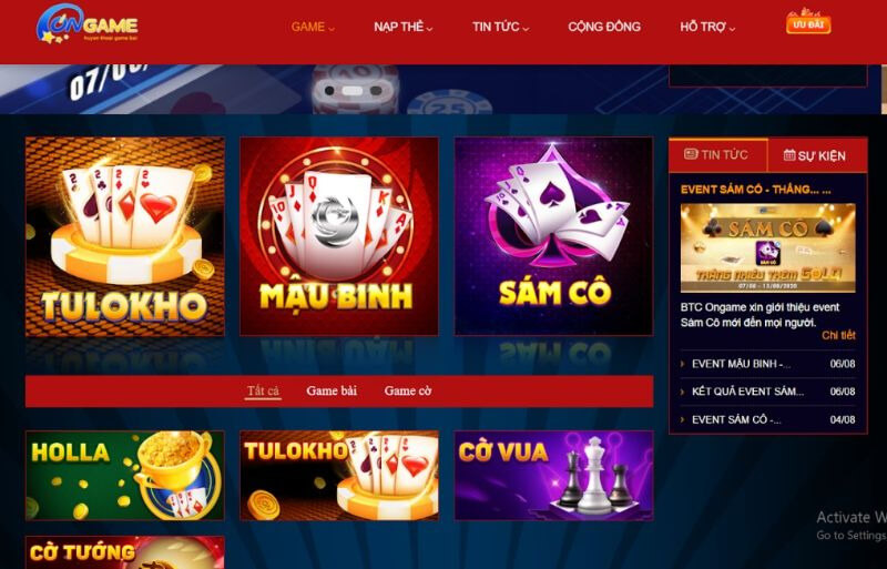 Nhà cái Ongame - Sân chơi cá cược an toàn và đẳng cấp hàng đầu tại Châu Á