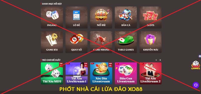 Đối mặt với phốt lừa đảo XO88