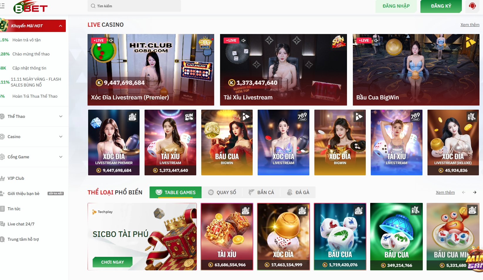 Đánh giá giao diện của nhà cái Bbet