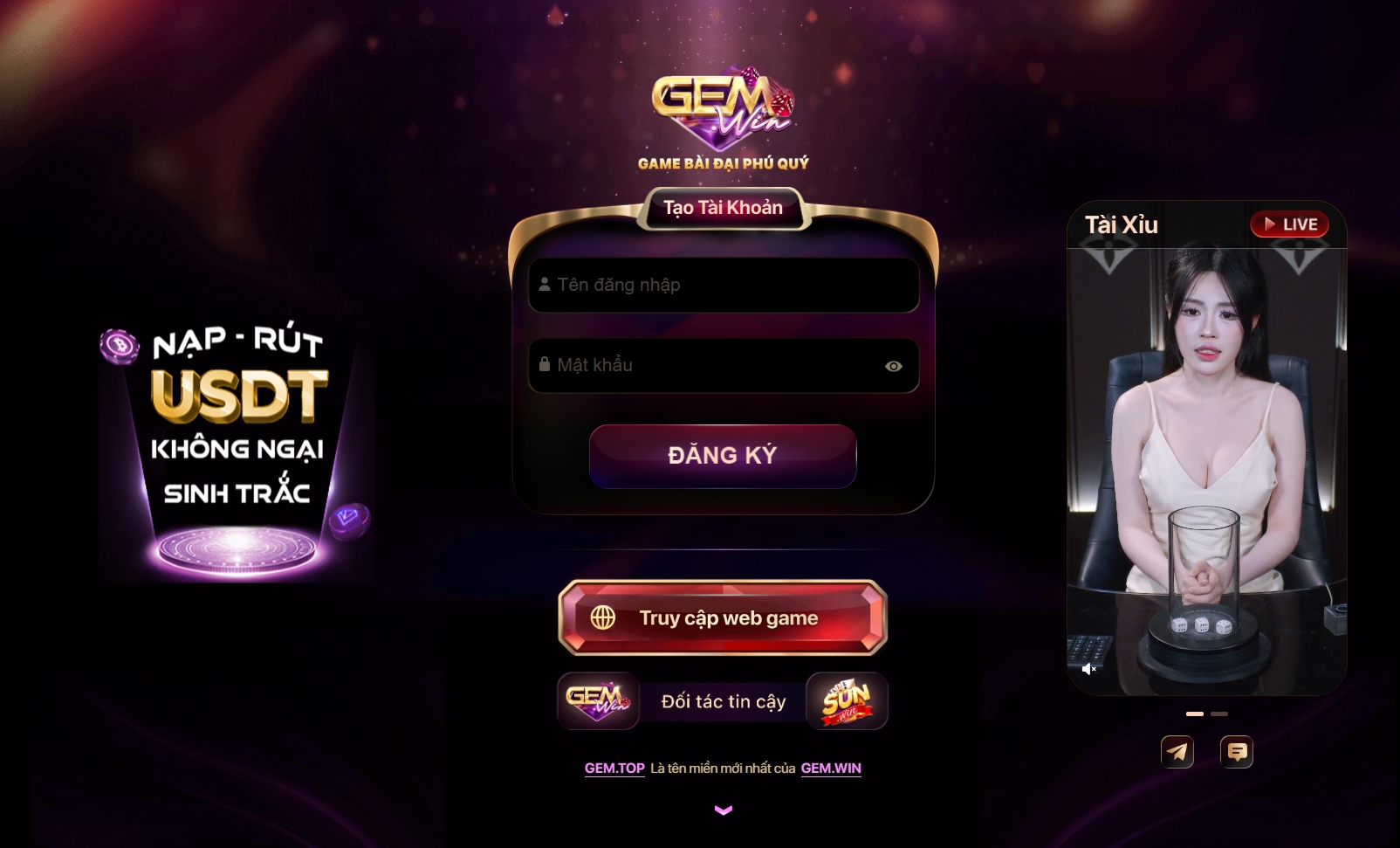 GemWin game bài đỉnh cao nhất hiện nay