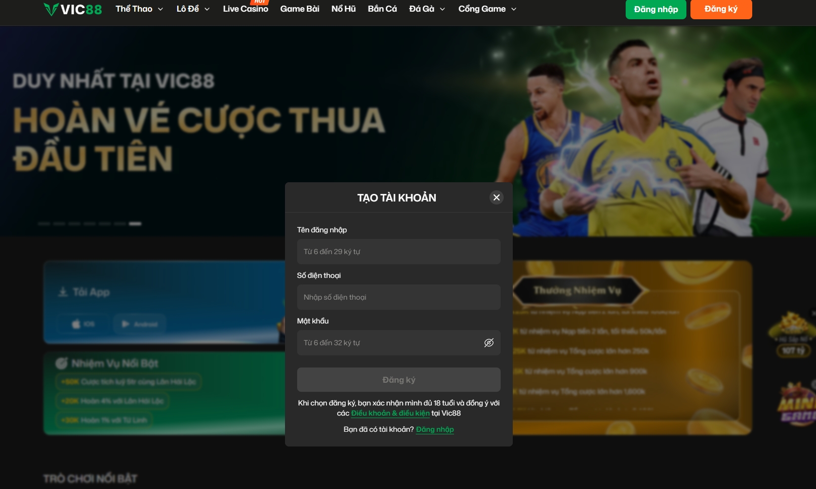 vic88 dangky - Vic88